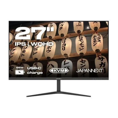 JAPANNEXT JN-IPS27WQHDR-C65W 27" LED IPS QHD 75Hz FreeSync USB-C