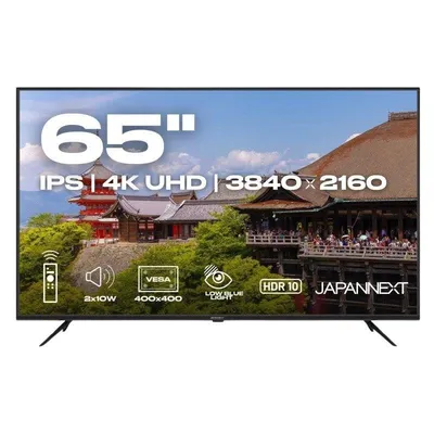 Monitor JAPANNEXT JN-IPS65U 65" UltraHD 4K 60Hz IPS HDR G-Sync FreeSync 8ms