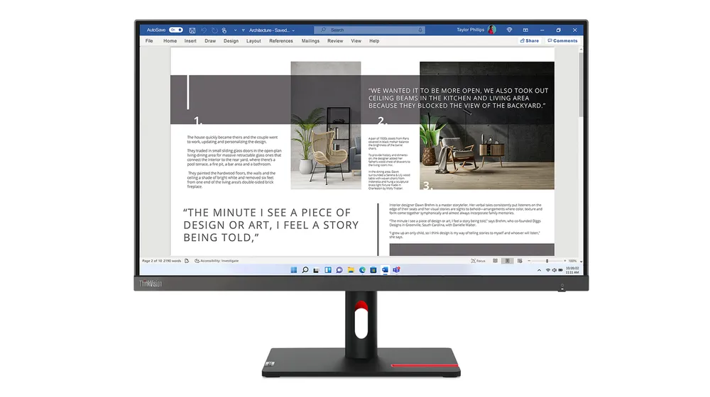 Lenovo ThinkVision S27i-30 27" LED IPS FullHD 100Hz