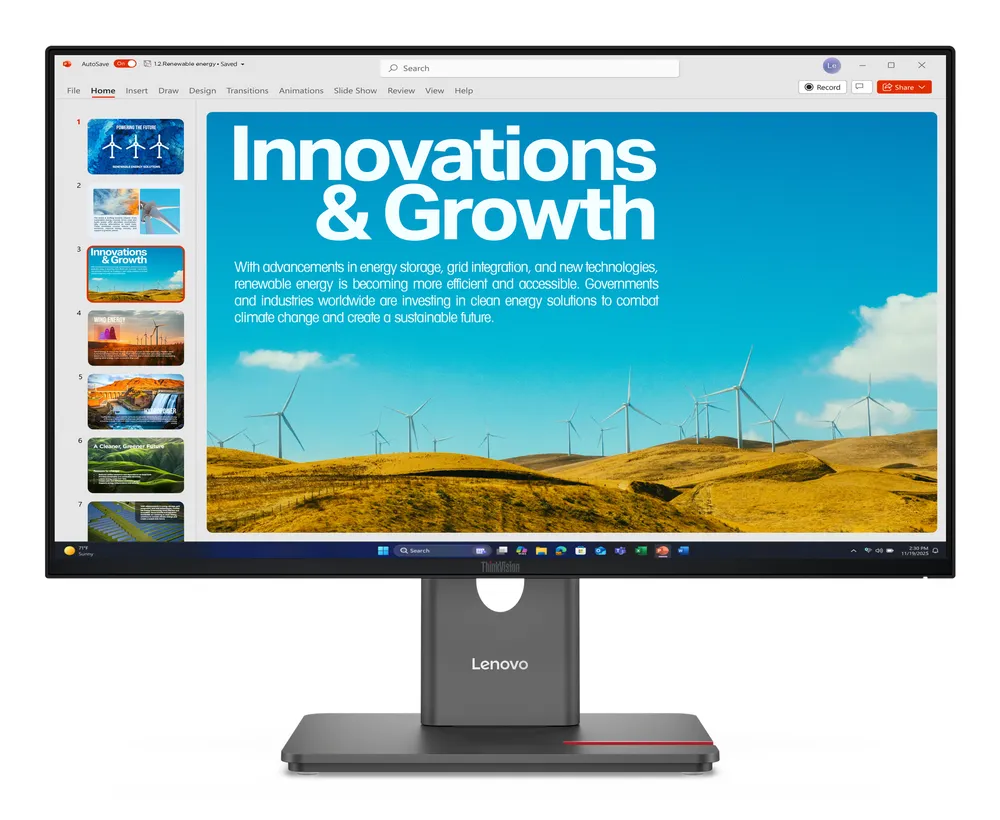 Lenovo ThinkVision P24QD-40 | 64b1gat1eu | LED-Monitor - 61 cm
