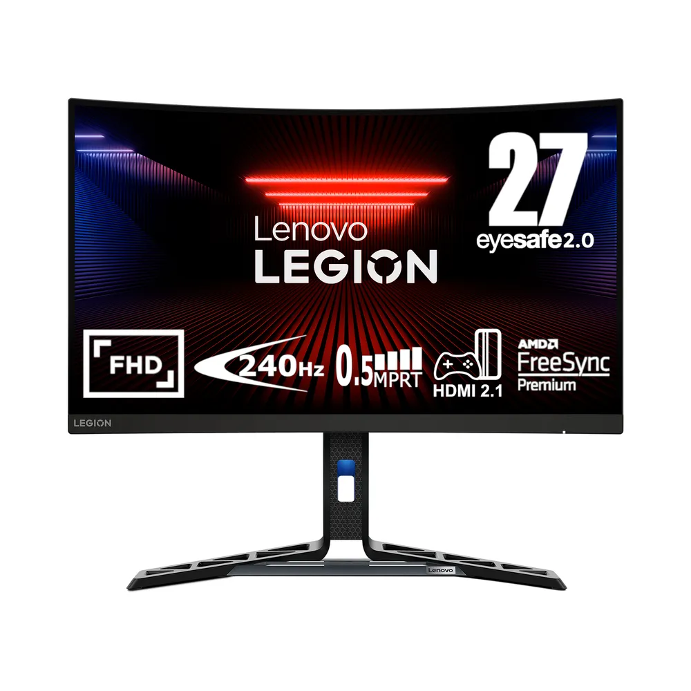 Monitor Lenovo Legion R27fc-30 27" FullHD 280Hz VA Curved FreeSync HDR10 Höhenverstellbar
