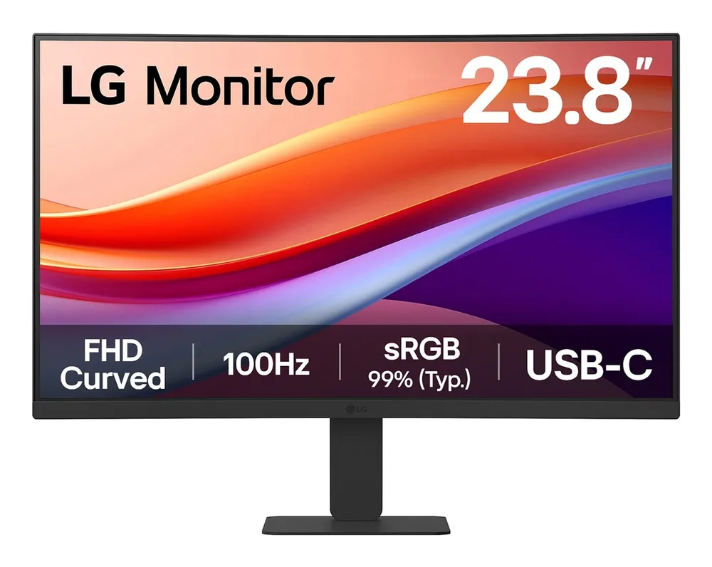 LG 24U421A-B 23,8" VA FullHD 100Hz HDR10 Curved