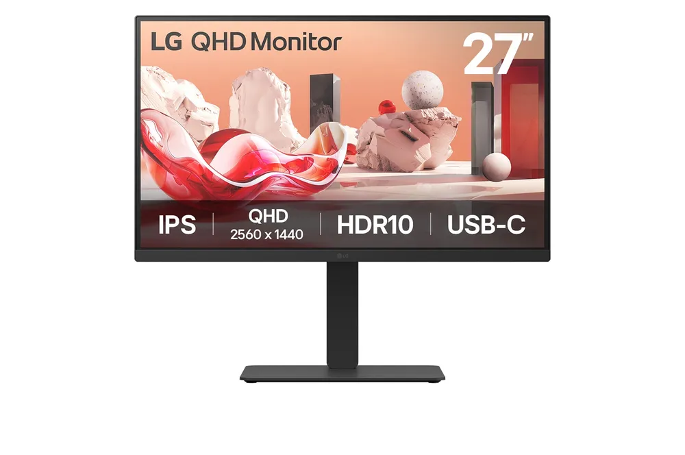 LG 27BA75QB-B Monitor 68.6cm (27") WQHD | 27ba75qb-b.aeu | IPS - 5ms