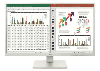 LG 27BK55YP-W 27" LED IPS FullHD
