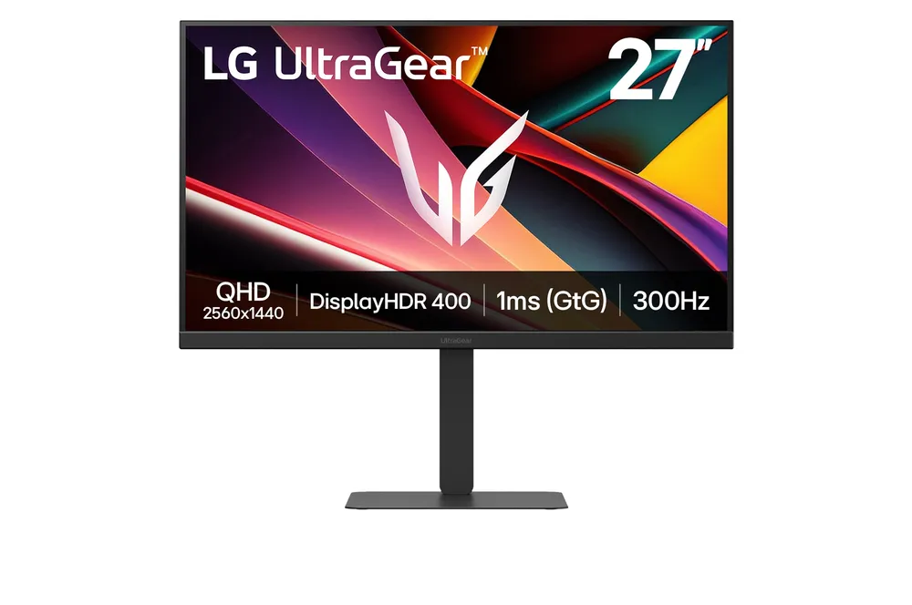 Monitor LG UltraGear 27G640A-B 27" QHD 300Hz IPS 1ms USB-C FreeSync G-SYNC HDR400