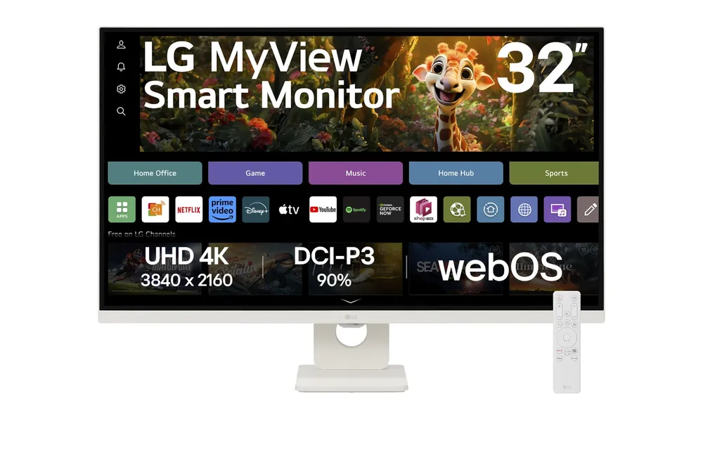 LG MyView 32SR73U-W | 32sr73u-w.aeu | LED-Monitor - Smart