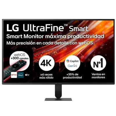 Monitor LG 32U701SB-B 32" UltraHD 4K 60Hz VA Smart TV webOS HDR10