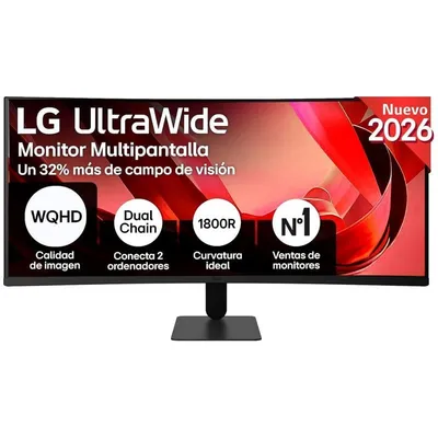 Monitor LG 34U601B-B 34" WQHD UltraWide 120Hz VA Curved FreeSync HDR10