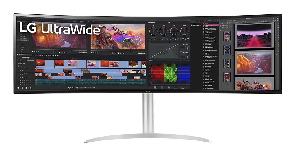LG UltraWide 49BQ95C-W | 49bq95c-w | LED-Monitor - gebogen