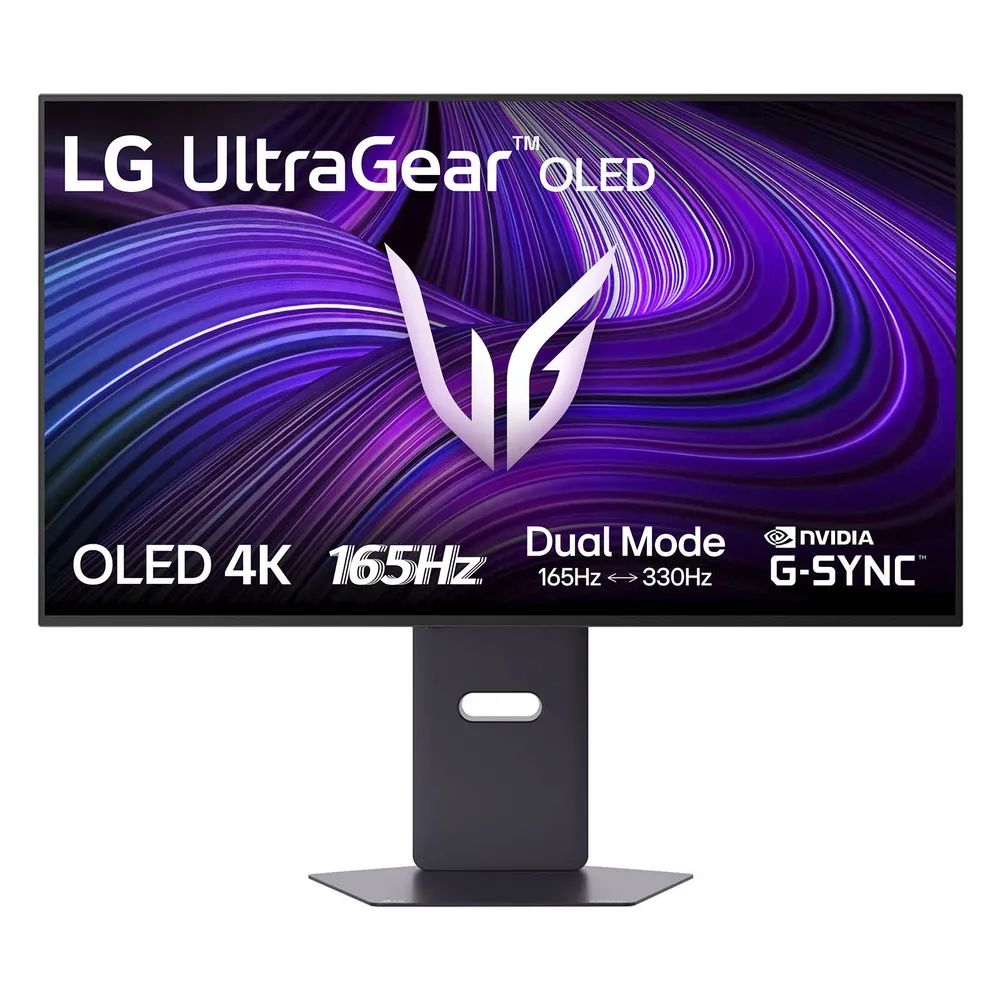 UltraGear 32GX850A-B.AEU, Schwarz, 32 Zoll, 4K Ultra HD, OLED, Dual Mode 165 Hz/330 Hz, 0,03 ms Gaming-Monitor