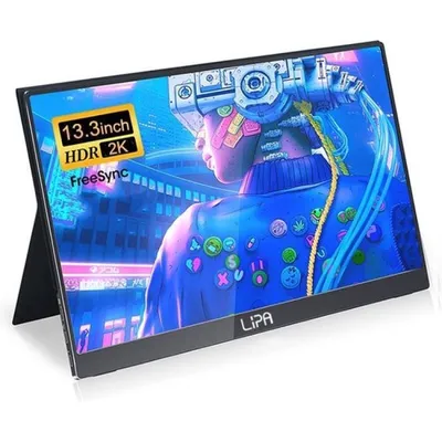 Lipa HDR-50 Tragbarer Monitor 13,3" LED 2K