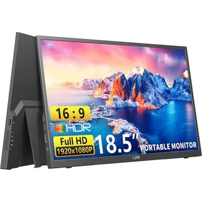 Lipa HDR-80 Tragbarer Monitor 18,5" LED FullHD 100 Hz