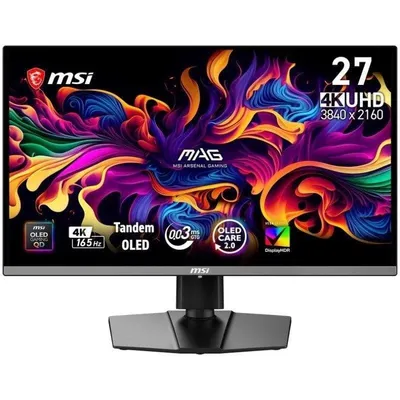 Monitor MSI MAG 272UP QD-OLED 26,5" UltraHD 4K 165Hz QD-OLED Höhenverstellbar