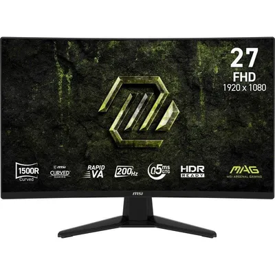 Monitor MSI MAG 274CF E20 27" FullHD 200Hz Rapid VA Curved 0,5ms HDR