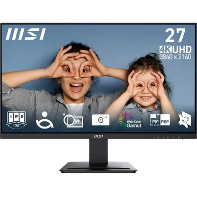 Monitor MSI PRO MP273U 27" UltraHD 4K 60Hz IPS 4ms Lautsprecher VESA HDR