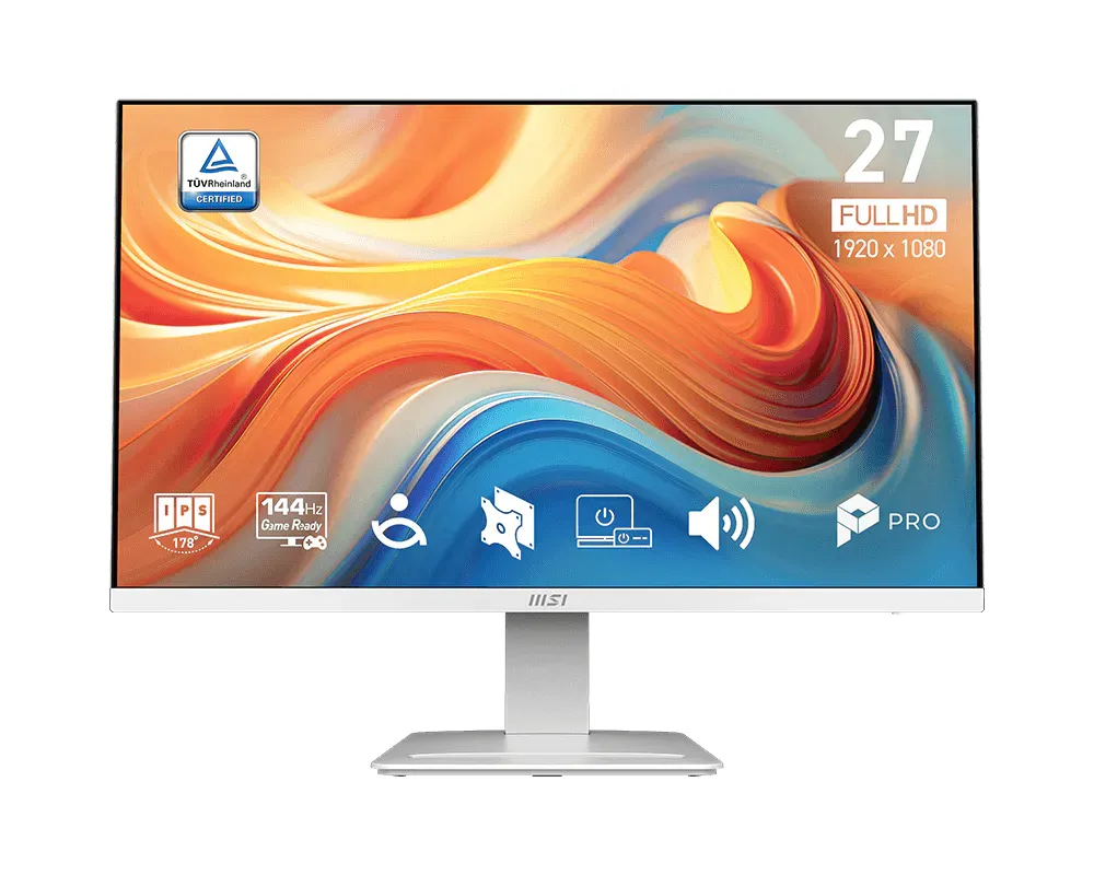 Monitor MSI PRO MP273W E14A 27" FullHD 144Hz IPS 1ms Lautsprecher VESA Adaptive Sync