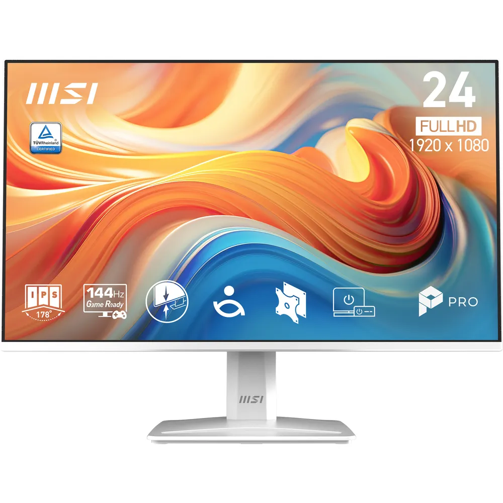 Monitor MSI PRO MP243W E14 23.8" FullHD 144Hz IPS 1ms HDR Lautsprecher