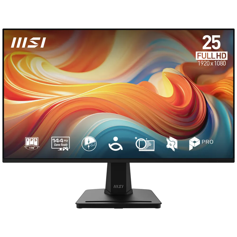 Monitor MSI Pro MP251 E14L 24,5" FullHD 144Hz IPS Flicker-Free 1ms