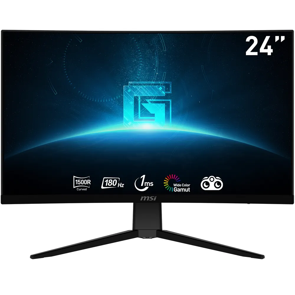 Monitor MSI G2422C 23,6" FullHD 180Hz VA Curved 1ms Rahmenlos VESA