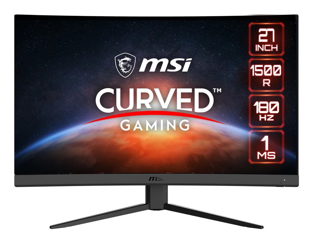 Monitor MSI G27C4DE E3 27" Full HD 1920x1080 180Hz VA Curved Flicker-Free Gaming Schwarz