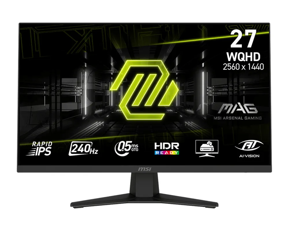 Monitor MSI MAG 274QFDE X24 27" Wide Quad HD 240Hz Rapid IPS FreeSync HDR