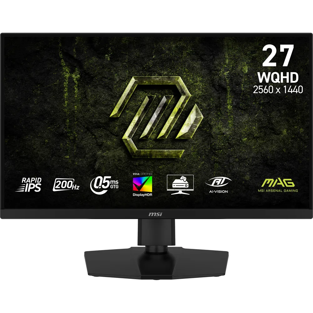 Monitor MSI MAG 274QPF E20 27" Wide Quad HD 200Hz Rapid IPS FreeSync Premium HDR400 0,5ms