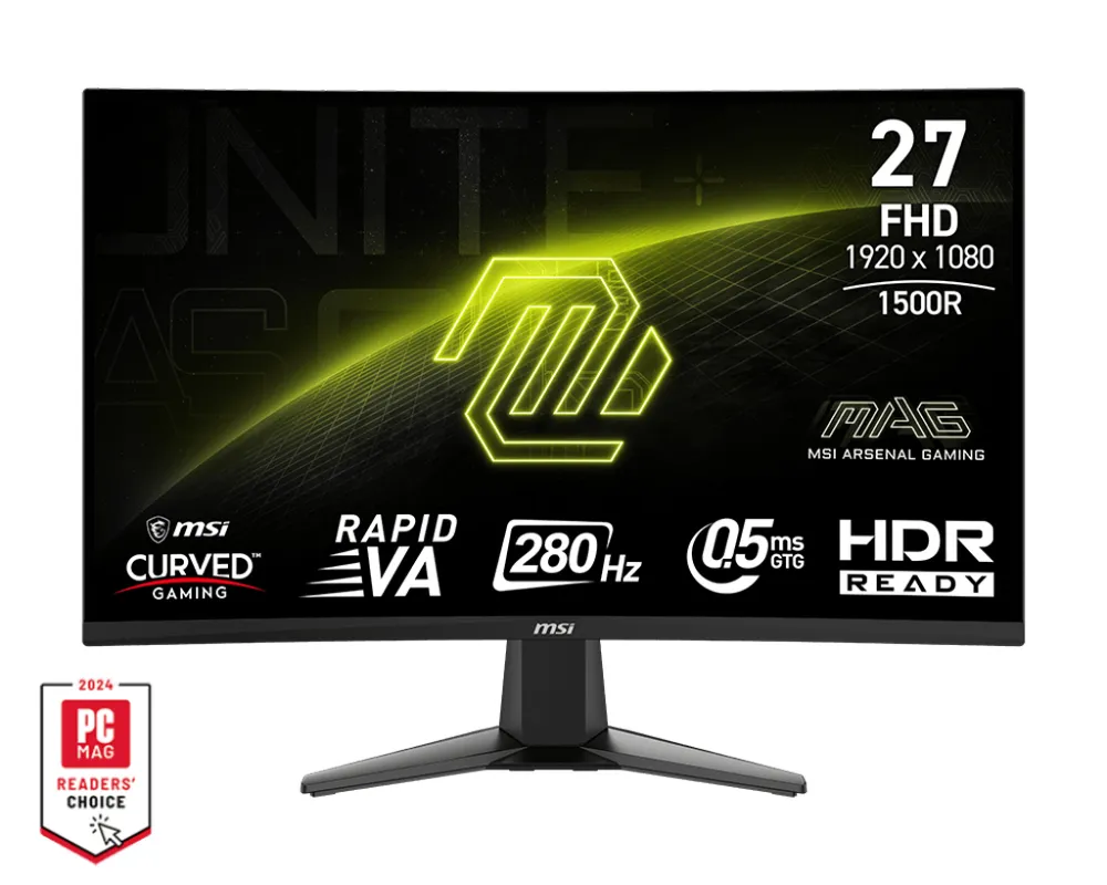 Monitor MSI MAG 276CXF 27" FullHD 280Hz VA Curved HDR 0,5ms