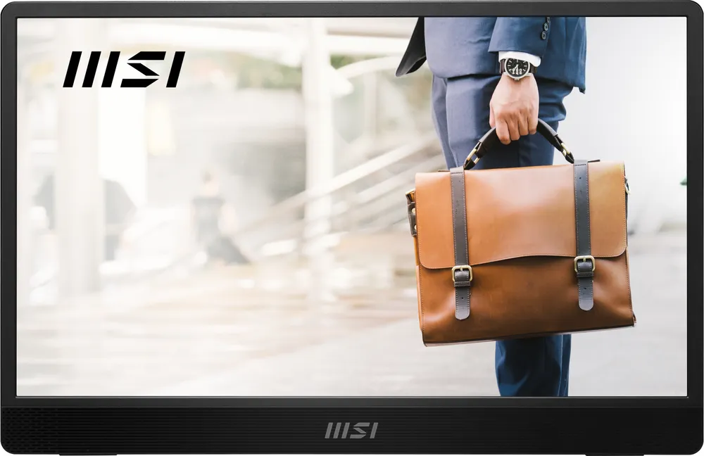 Monitor MSI PRO MP161 E2U 15,6" FullHD 60Hz IPS Tragbar 4ms Lautsprecher