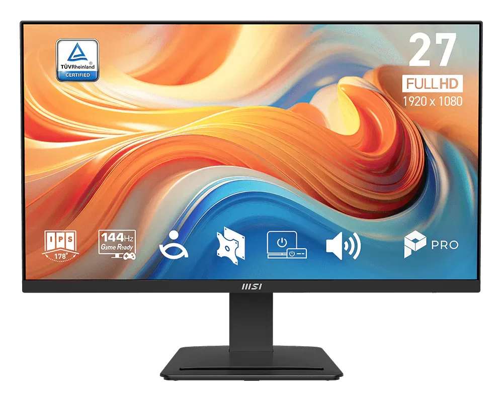 Monitor MSI Pro MP273 E14A 27" FullHD 144Hz IPS FreeSync Lautsprecher 1ms