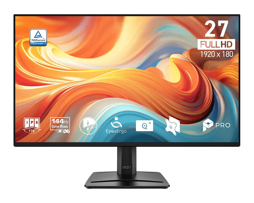 Monitor MSI Pro MP275 E14L 27" FullHD 144Hz IPS Flicker Free Lautsprecher