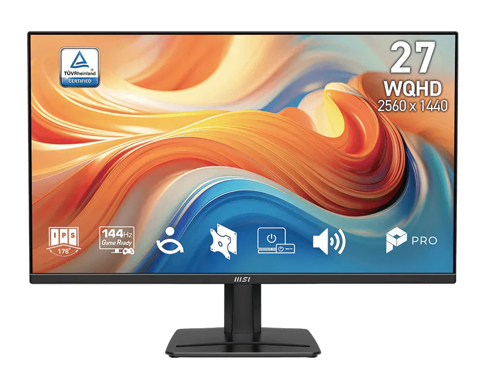 Monitor MSI Pro MP275Q E14 27" Wide Quad HD 144Hz IPS FreeSync HDR Lautsprecher