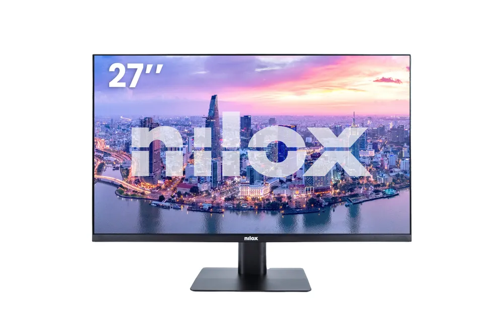 Nilox NXMM27FHD112 27″ 1080p 100Hz IPS Bass Blaue Lautsprecher VESA HDMI DP