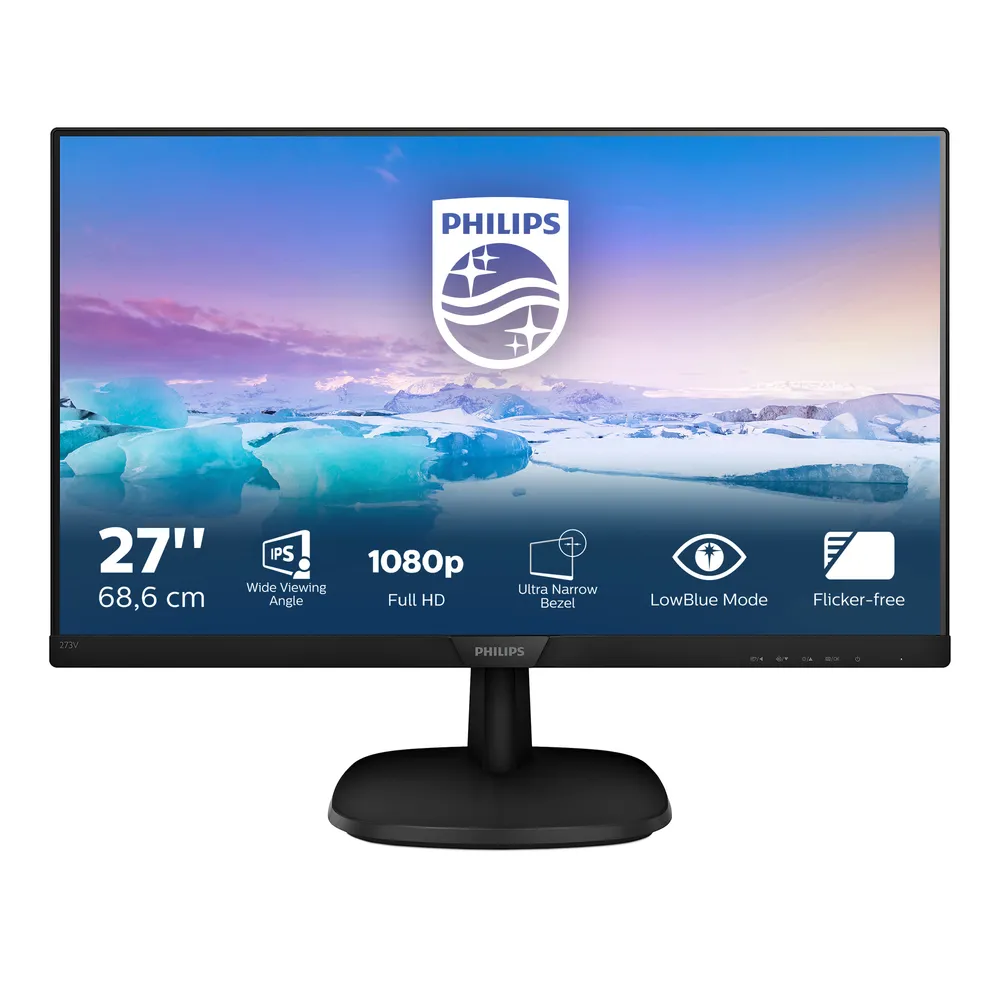 Philips V Line 273V7QDSB/00 LED display 68,6 cm (27") 1920 x 1080 Pixel Full HD Schwarz