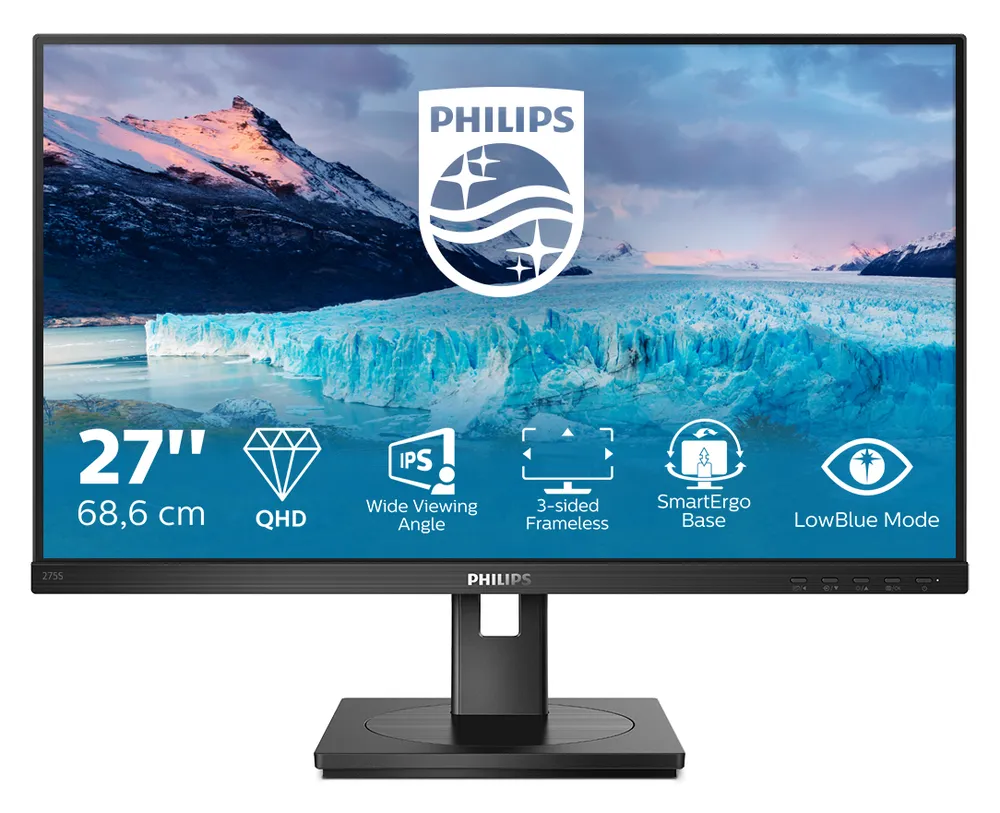 Philips S-line 275S1AE Monitor 68.6cm (27") WQHD | 275s1ae/00 | IPS - 4ms