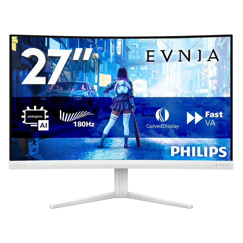 Philips Evnia 5000 Series 27M2C5201L Curved-Monitor 68.5cm (27") Full HD | 27m2c5201l/00 | VA - 1ms