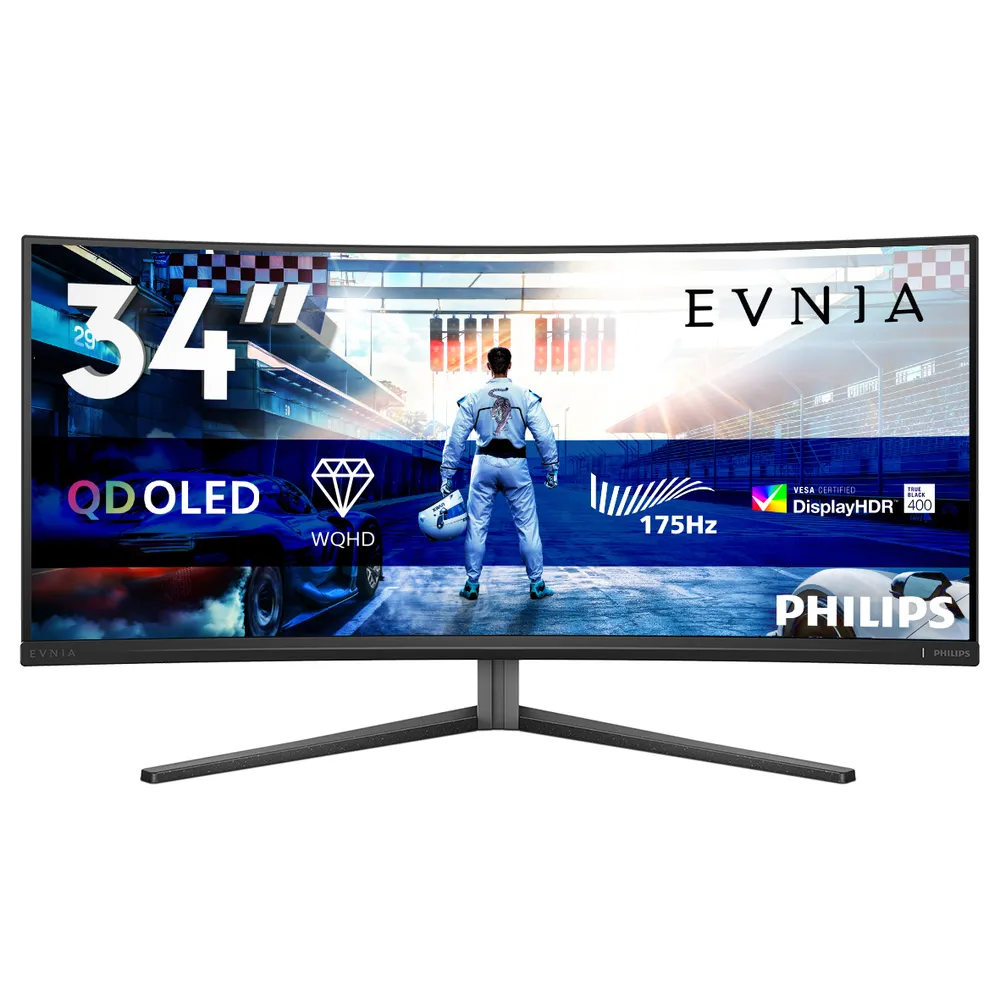 Philips 34M2C6500/00 34"-Curved-Gaming Monitor mit QD-OLED-Panel