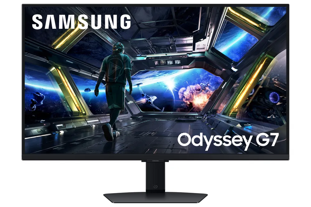 Gaming Monitor Odyssey G70D S32DG702EU, Schwarz, 32 Zoll, 4K, IPS, 144 Hz, 1 ms