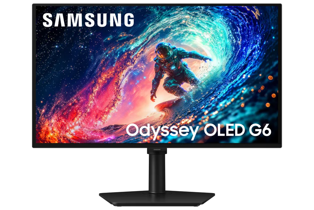 Gaming-Monitor Odyssey OLED G61SH, Schwarz, 27 Zoll, WQHD, QD-OLED, 240 Hz, 0,03 ms Reaktionszeit