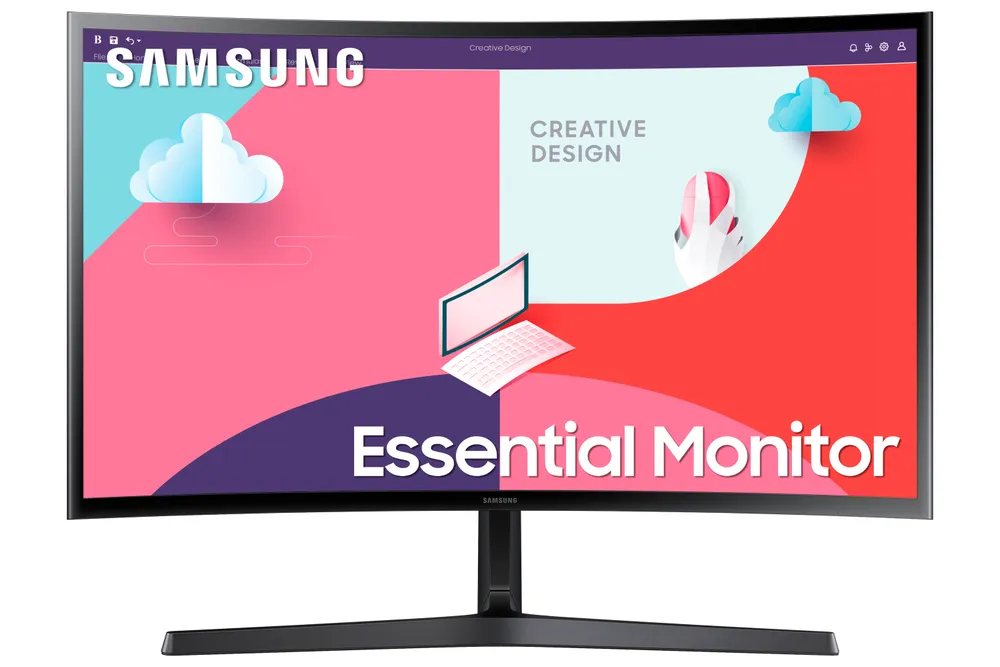 Monitor Samsung S36C 27" FHD 1920x1080 75Hz VA Curved FreeSync Eye Saver