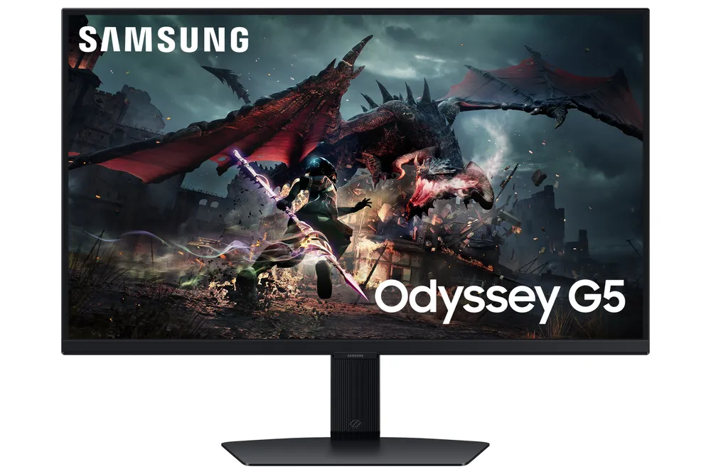 Monitor Samsung Odyssey G5 G50D 27" Quad HD 180Hz IPS HDR400 FreeSync Höhenverstellbar