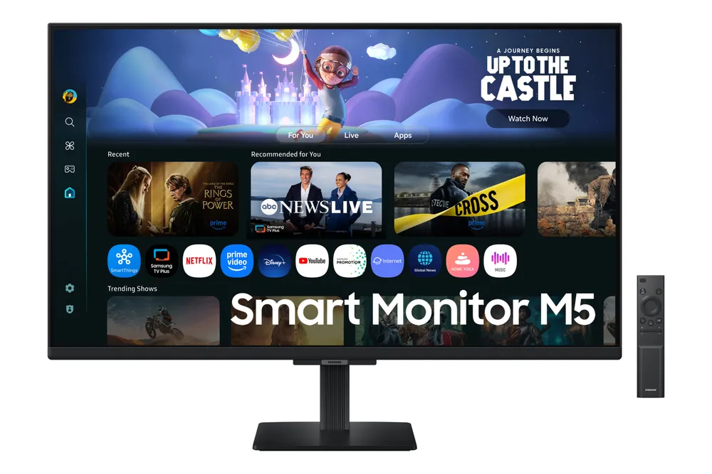 Monitor Samsung 32" Full HD 60 Hz VA HDR10 Smart WiFi Bluetooth USB Schwarz
