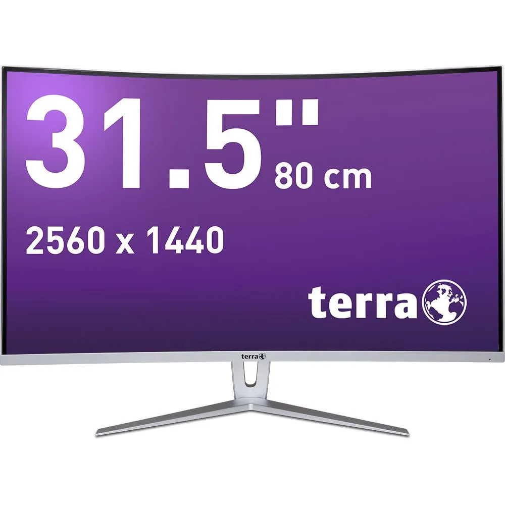 Wortmann TERRA LCD/LED 3280W V3 silver/white CURVED USB-C/HDMI/DP | 3030219 |