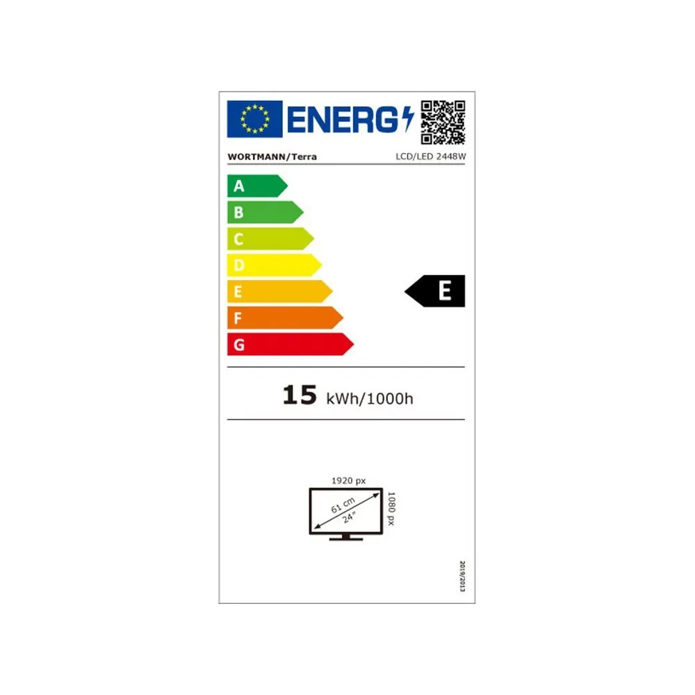 Wortmann TERRA LCD/LED 2448W V3 schwarz HDMI/DP/USB-C GREENLINE PLUS | 3030225 |