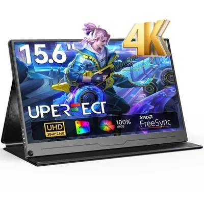 Monitor Uperfect 4K 15,6'' UltraHD IPS Tragbar USB-C HDMI VESA 1300:1