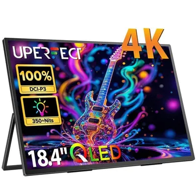 Monitor Uperfect 18,4" UltraHD 4K QLED HDR 1000:1 Tragbar VESA