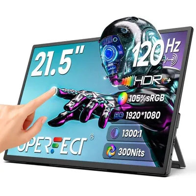 Monitor Uperfect 21,5" FullHD 120Hz IPS Touch USB-C HDMI VESA