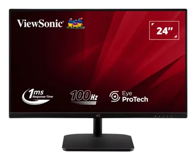 VA2432-MHD-3, Schwarz, 24 Zoll, Full HD, IPS, 100 Hz, 1 ms Monitor