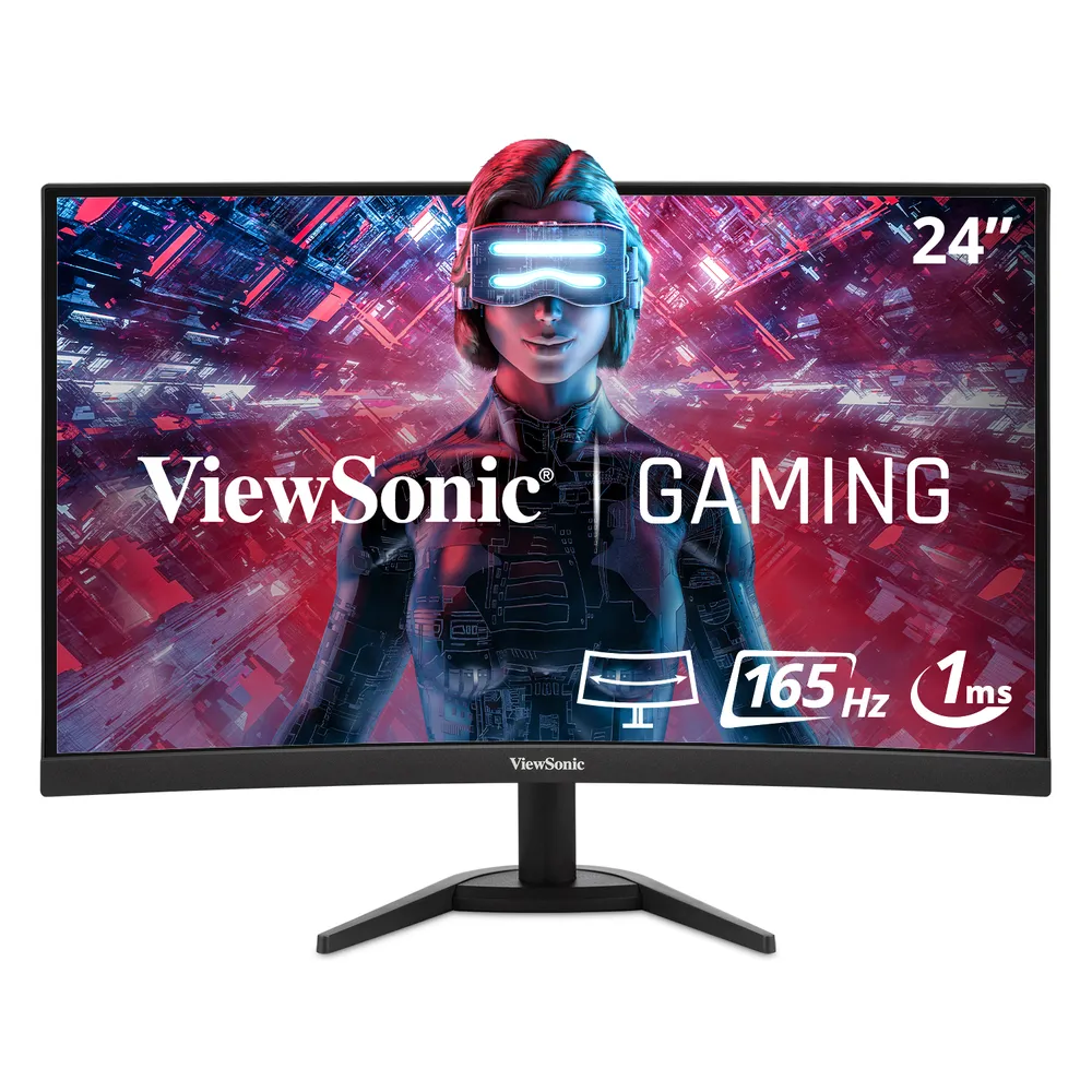 Viewsonic VX-Serie VX2468-PC-MHD 24" LED FullHD 165Hz FreeSync Premium Pro gebogen