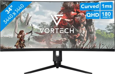 Vortech Pro 34 Zoll Quad HD Curved
